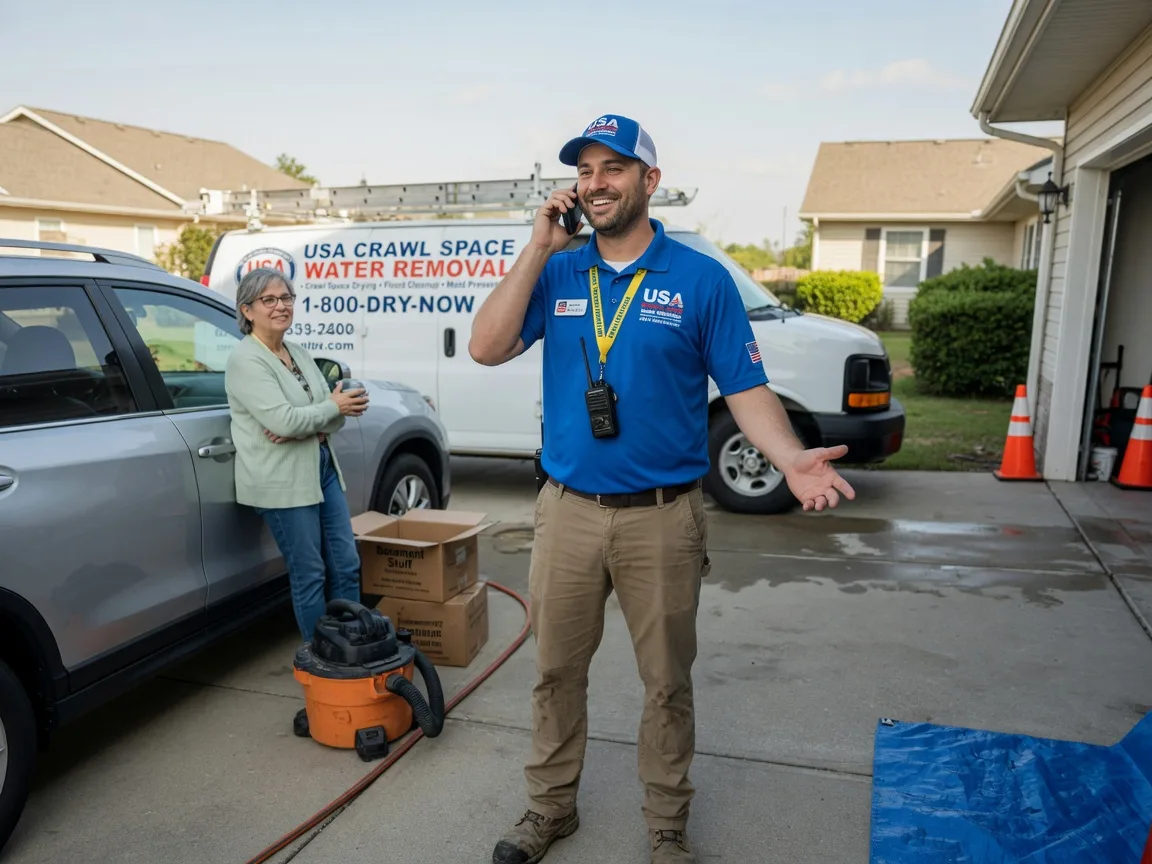 Crawl Space Water Removal Warfield, VA FAQs